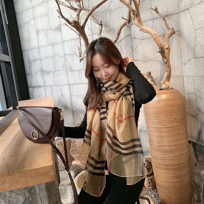 Silk Shawl Scarf
