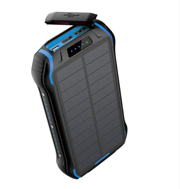 Solar 26800mAh Power Bank with USB-C Fast Charge