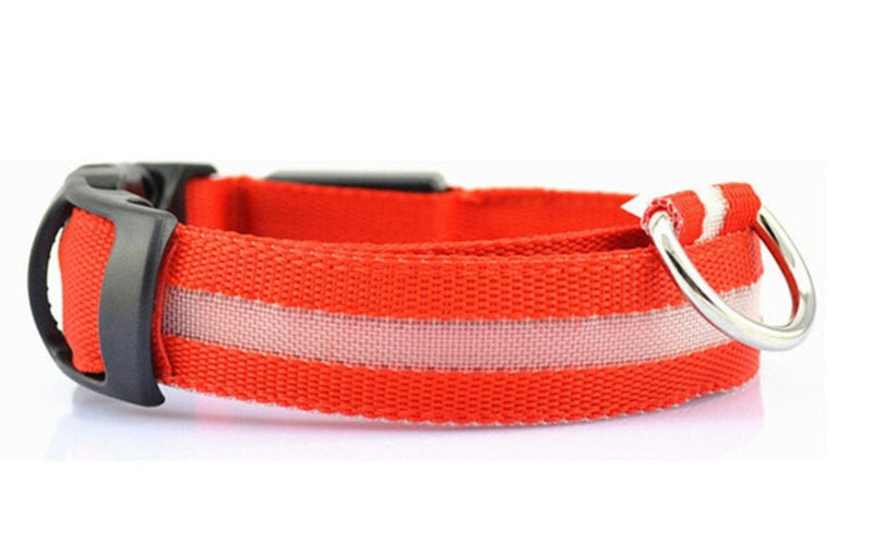 Adjustable LED Glowing Pet Collar