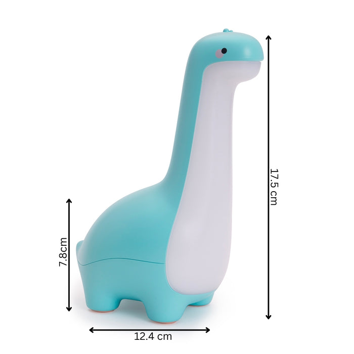 Child-safe dinosaur LED light with durable ABS construction
