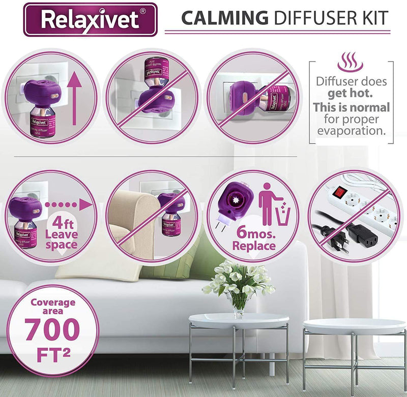 Calming Cat Diffuser Pheromone Refill 6-Pack