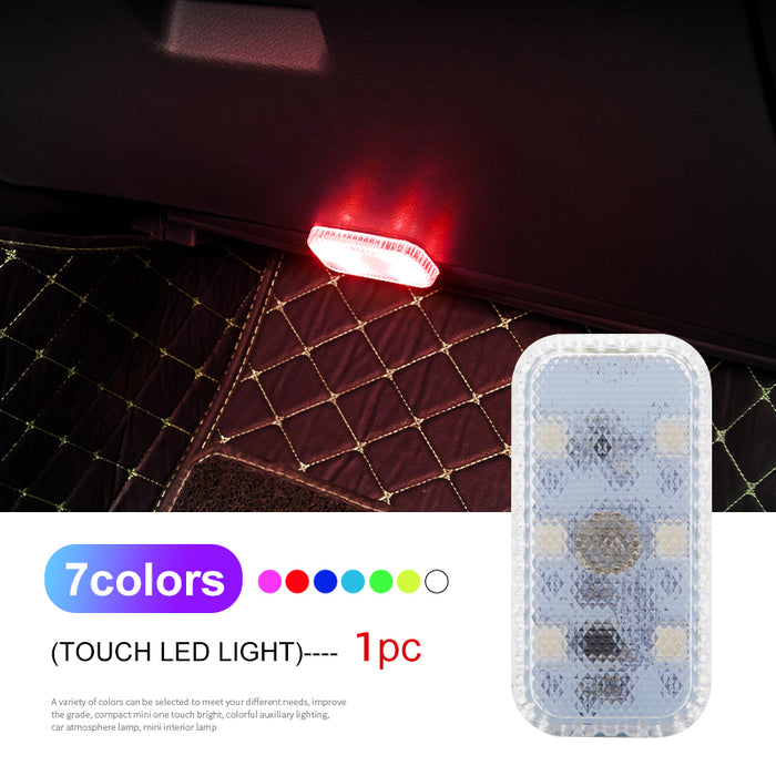 Emergency car light offers compact portable storage solution for finding items in darkness

