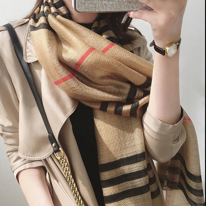 Silk Shawl Scarf