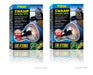 Two Exo Terra 75W Swamp Basking Spot lamp boxes showing front packaging with turtle imagery
