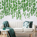 Fake ivy plants perfect for wall decoration in both indoor and outdoor spaces
