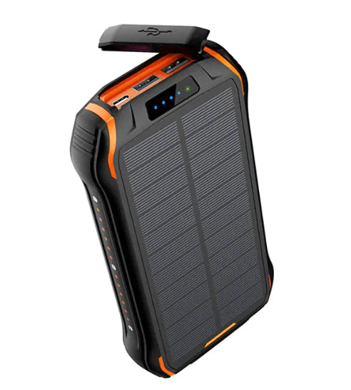 Solar 26800mAh Power Bank with USB-C Fast Charge