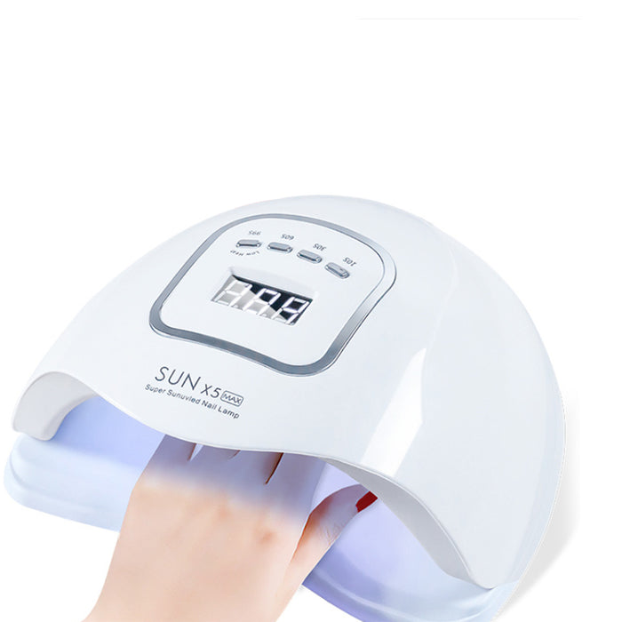Gel manicure lamp delivers salon quality results for home nail care