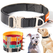 Heavy Duty Quick-Release Metal Dog Collar