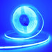 Ice blue COB LED strip light with cool color temperature
