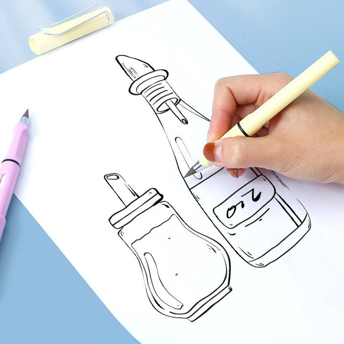 12-pack of inkless eternal pencils ideal for students, artists, and daily note-taking
