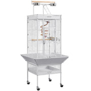 Large Play-Top Bird Cage with Wheels