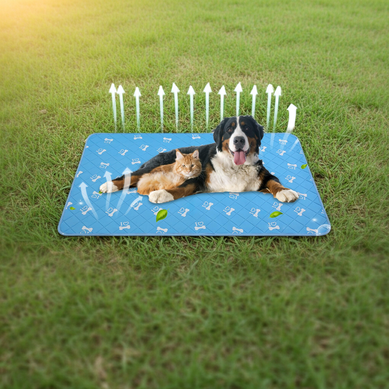 Self-Cooling Ice Silk Pet Mat