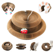 Magic Accordion Cat Scratcher with Bell