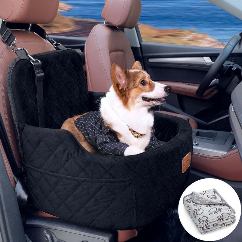 Memory Foam Dog Car Booster Seat