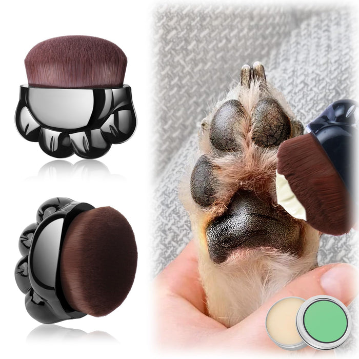 Mess-Free Dog Paw Balm Applicator Brush