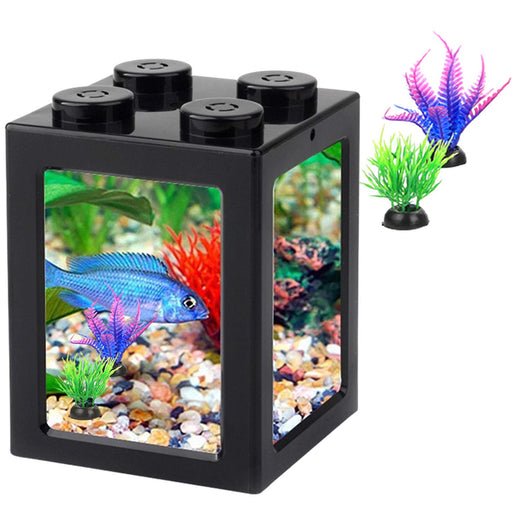 Mini Stackable Acrylic Fish Tank Cube
