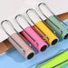 Multi-colored inkless pencils with visible eraser strip and durable high-hardness pen tip
