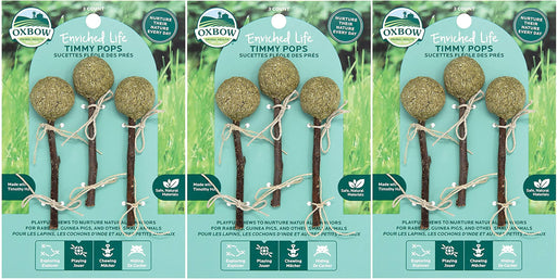 Natural Timmy Pops Small Pet Chew Toy Set