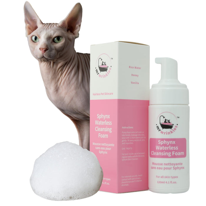 Natural Waterless Cat Cleansing Foam