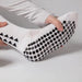 Pilates socks with grippy bottom enhance balance and stability during exercise sessions
