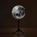 Planet projection lamp includes dual film set with Earth and Moon for versatile display options
