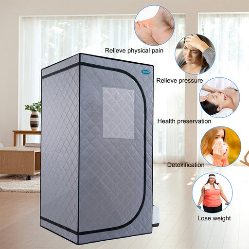 Portable Steam Sauna Tent with Chair & Generator Benefits