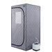 Portable Steam Sauna Tent with Chair & Generator Side