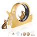 Premium Cat Exercise Wheel with Scratching Post