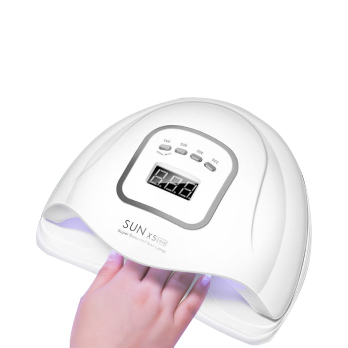 Professional gel nail lamp compatible with builder gel