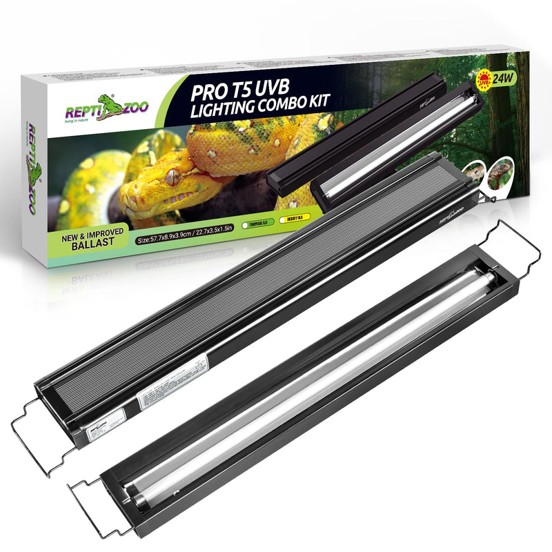 Professional T5 UVB Reptile Light Kit