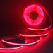 Red COB LED strip for decorative ambient lighting
