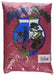 Red aquarium sand package showing colorful fishbowl design with aquatic plants and sea life