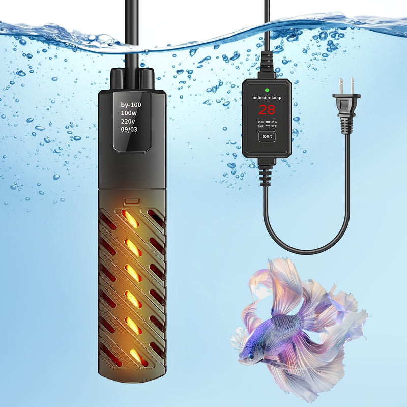 Smart Digital Aquarium Heater for Small Tanks