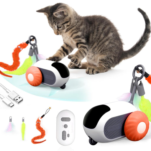 Smart Interactive Remote Control Cat Toy