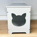 Top-Opening Cat Litter Box Enclosure Furniture Cat Port