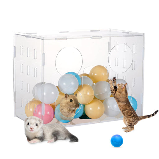 Transparent Ferret Ball Pit Playpen