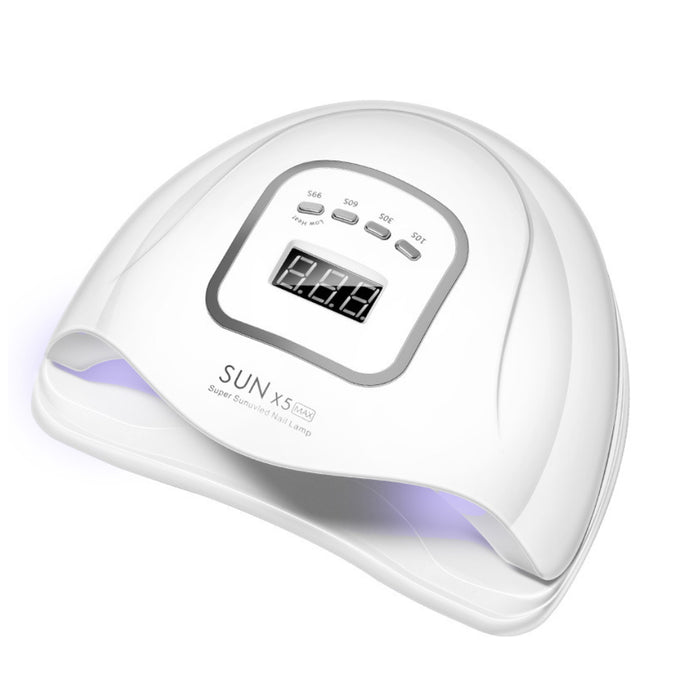 UV LED nail dryer available with multiple international plug options