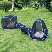 Versatile Cat Tunnel and Tent Playset