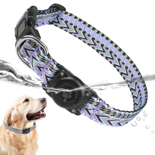 Waterproof AirTag GPS Dog Collar