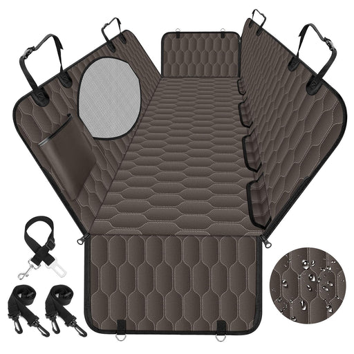 Waterproof Dog Car Seat Cover with Hammock Design